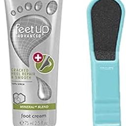 Advanced Cracked Heel Repair & Smooth Foot Cream and Comfort Foot File (by Ori Flame)-98