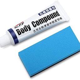 HELLYZ Car Remover Scratch Repair Paint Body Compound Paste Touch Up Clear Remover Kit Repair Polishing Wax Kit with Sponge Cream Wax Body Compound Scratch-picture-9