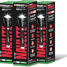 Eveready DL 140 2W Emergency Navlite Rechargeable Torch with 1W Tail Light, Pack of 3-picture-14