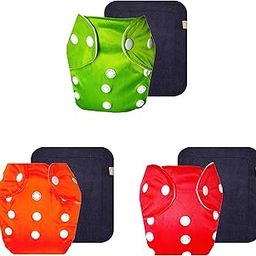 Dumbledo Lite Cloth Diaper with Gray Insert (Pack of 3) | Dry Feel and Comfortable | Breathable | Quick Dry | Perfect for Indian Summers | 3 Months – 2 Years | Unisex Baby-picture-8