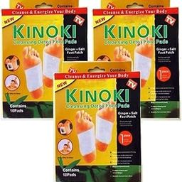 Foot patches, Cleansing Toxin Remover Foot Pads, Stress Relief Sleep Patch for Men & Women (1 BOXES = 10 Patches) (Pack of 3)-image-71