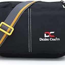 Sling Stylish Cross Body Travel Office Business Messenger Shoulder Bag with Multi-Pocket Zip Closure and Adjustable Straps for Men & Women (DC SLING BAGS 619)-image-43