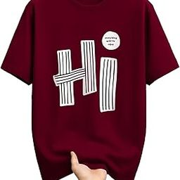 Men Oversized Printed T-Shirts || Loose Fit Tshirt for Mens-image-63