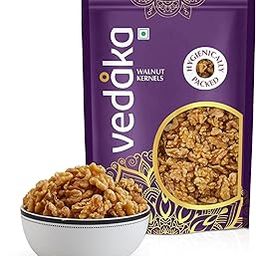 Amazon Brand - Vedaka Premium Walnut Kernels | 250 g | Dried Walnut without Shell | Natural Akhrot Giri | Delectable and Crunchy | Healthy Snack-image-20