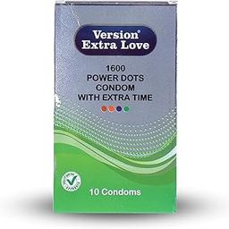 Condoms for Men (Extra Dotted, Extra Time) 10s, Pack of 1 (Mint) Condoms-image-81