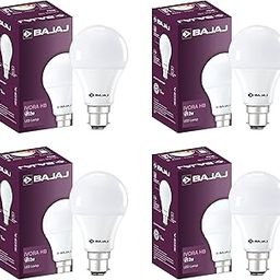 Bajaj Ivora HB LED Lamp 12W CDL B22 | Energy Efficient | Short CIRcuit & Open CIRcuit Protection | EnvIRonmental Friendly | IR, UV Free | LED Bulb For Home | (Pack Of 4) | 1 Yr Warranty-1