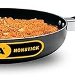 Hawkins Futura 24 cm Frying Pan, Non Stick Fry Pan, Rounded Side Frypan for Easy Stirring, Black (NF24R)-31