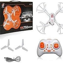 HOMOZE HX-750 Drone Remote Control Quadcopter Stable Remote-Control Quadcopter with Two Extra Blades/Unbreakable Blades/Without Camera | Kids Flying Remote Control Drone Set for Kids Boys Boys & Adult-0