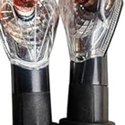 VTRUST Blinker Indicator Assly. Compatible for Hero Passion X Pro (BS4 + BS6), Glamour (Orange) (Pack of 2)-image-1