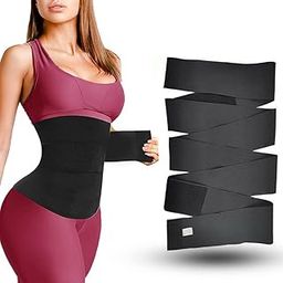 Slim Belt for Women Belly Fat Elastic Waist Shaper for Weight and Flat Belly Tummy Reduction Belt for After Delivery Slimming Tummy Fat Waist Shape Wear and HIPS Trainer Slim Stomach-image-28