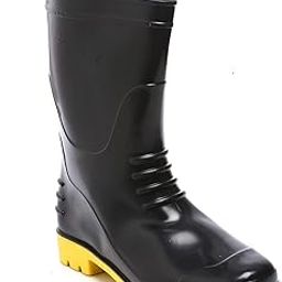 Mens Bahubali Gumboot UK/India Size Without Steel Toe (Color-Yellow, Size UK - 6)-image-36