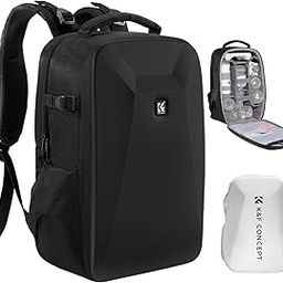 Camera Backpack, Large Waterproof Photography Camera Bag with 15-15.6 Inch Laptop Compartment Hardshell DSLR Camera Case Compatible for Canon/Nikon/Sony/DJI Mavic Drone-image-65