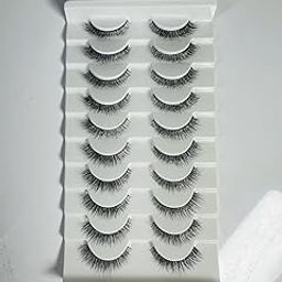 Eyelashes For Women & Girls 1 Pairs Pro Eyelashes-You Complete Me | Natural Look | Party Look |Black Color| Eye Lashes (set of 10 pirs) (5DY09)-image-11