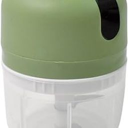Drumstone (𝟏𝟓 𝐘𝐞𝐚𝐫𝐬 𝐖𝐚𝐫𝐫𝐚𝐧𝐭𝐲) Wireless USB Rechargeable Mini Electric Garlic Chopper – 250ml, 3-Blade Food Processor | Portable, BPA-Free, for Onion, Ginger, Vegetables-image-68