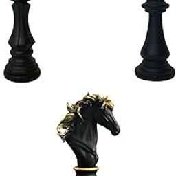 MERISHOPP 3Pcs International Chess Sculpture Ornament Figurine Office Artwork Crafts|Home & Garden|Home D?©cor|Figurines-image-14