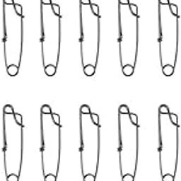 CALANDIS™ 20Pcs Stainless Steel Long Line Longline Clips for Fishing Snapper or Shark | Other Fishing Equipment | Fishing Equipment | Fishing-image-3