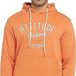Mens Printed Round Neck Hooded Sweatshirt-image-81