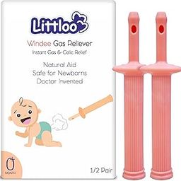 Littloo Windee | WindEase for Gas and Colic Reliever for Babies | BPA & Latex Free, Natural aid | 1 Pair (Multicolor)-image-95