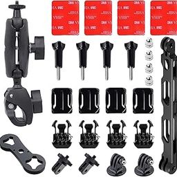 ADOFYS Motorcycle Accessory Bundle Compatible with Insta360 ONE X2, X3, ONE X, ONE R, RS, Gopro Hero Max, Fusion, DJI OSMO Action 2 Camera-16