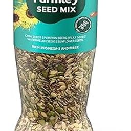 Farmley Seeds Mix, 1 Kg Edible Seed I Healthy Diet Snacks | 100% Natural and Roasted Chia + Pumpkin + Flax + Watermelon + Sunflower Seeds-image-29