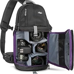 Altura Photo Camera Sling Backpack for DSLR and Mirrorless Cameras (Canon Nikon Sony Pentax)-image-3