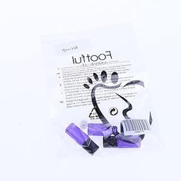 SECRET DESIRE® 20 Pieces Empty Glass Roll On Bottles for Essential Oil Perfume 3ML Purple-image-39