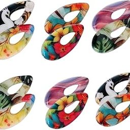 FASHIONS Multicolour Design Saree Safety Pin Pallu Pleats Brooch Set For Girls & Women-image-6
