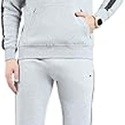 Men's Regular Fit Tracksuit | Full Sleeve | Mock Neck | Solid Pattern | Stylish & Comfortable Sportswear Track Suit For Men's-picture-36