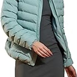 Full Sleeves Puffer Down Feather Jacket For Women With Attached Hood-picture-29