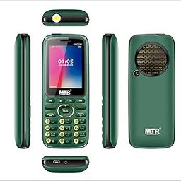 MTR DHOOM (Green) Phone with 2.4 INCH Display,3000 MAH Battery,Voice Call Recording,Contains Many Indian Language,Vibration-24