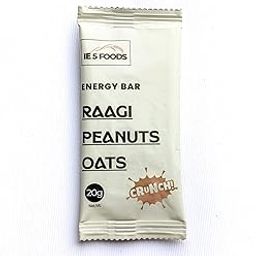 IE 5 Foods Millet Energy Bar, Raagi with Peanuts and Oats, Jaggery Sweetened, Each 20g (Pack of 5)-14