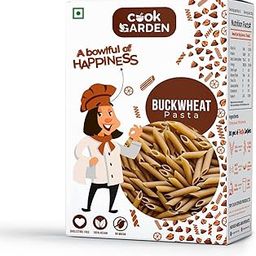 CookGarden Buckwheat Pasta 300g, Healhy Penne Pasta, High Protein Pasta, Rich in Calcium, High Fiber Pasta, No-Maida Buckwheat and Semolina Pasta-image-85