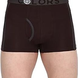 Frontline Colors Men's Front Open Athlefit Mini Trunks | Soft-Touch Cotton Stretch | Snug Fit | Breathable Fabric | Supporter Brief | Pack of 1 Brown-image-11
