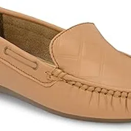 karaddi Women's Loafer | Lightweight Shoes for Women, Designed for All Seasons Loafers for Women Beige-picture-33