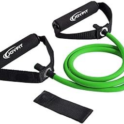 JoyFit Resistance Tube, Toning Tube with Door Anchor for Exercise, Workout (Green)-picture-12