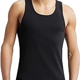 9922 Men's Super Combed Cotton Rib Racer Back Styling Round Neck Gym Vest-image-26