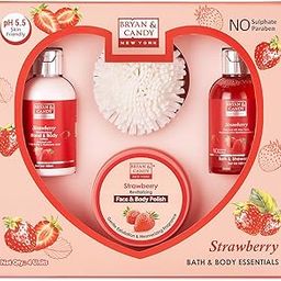Bryan & Candy Strawberry Body Care Heart Collection ,Gift Set for Women and Men-image-36
