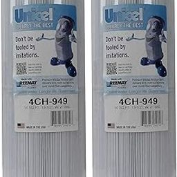 4CH-949 50 Square Foot Media Replacement Hot Tub Spa Filter Cartridge with 210 Pleats (2 Pack)-image-27