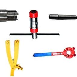 GIZMO 5 Pieces Repairing Tool Set Hero Honda & CD100 Motorbike Made on CNC Machine -Magnet/Flywheel Puller, Clutch Nut Spanner,Timing Grary Set, 4Pin Clutch Holder, Magnet holder-image-19
