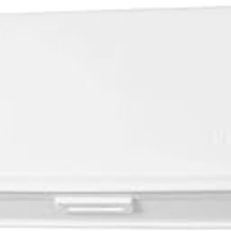 UJEAVETTE PP Stationery Box Pencils Box Organizer Sturdy Compact for Kids Adults White-2