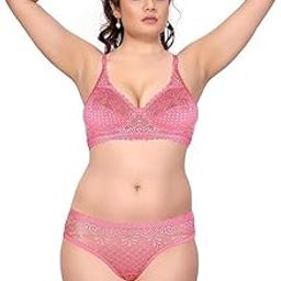 JIKADARA Bra Panty Set for Women | Beautiful Combo of Lingerie Set | Bridal Bralette | Bikini Set | Honeymoon | Dating | Women's Wedding Panty Bra Set Lingerie & Honeymoon-image-30