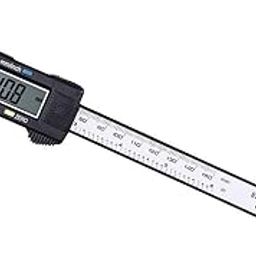 Trikhomam 150mm Electronic Digital Vernier Caliper with LCD Display | Stainless Steel Ruler for Accurate Measurement in mm/inch | Auto Off, Zero Reset-image-64
