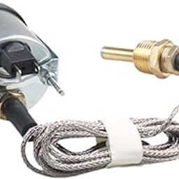 UJEAVETTE Water Temperature Gauge 12V 56 mm Instrument Tool for Auto Truck Marine-60