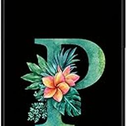NDCOM for Samsung A06 5G Back Cover | Premium A06 5G Samsung Cover for Ultimate Protection | Galaxy A06 Back Cover | P Alphabet Letter Printed Metal Case-image-105