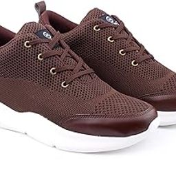 Men's 3 Inch Hidden Height Increasing Casual Sports, Running Laceup Light Weight Shoes.-image-23