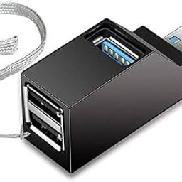 High Speed 3 in 1 USB 3.0 Hub for Laptop, Desktop PC Computer Plug and Play (3 Port Mini Hub)-5