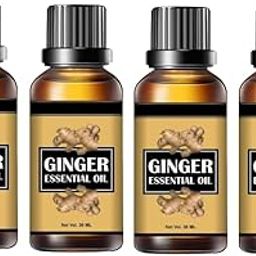 Tummy Fat Burner Ginger Oil Weight Loss Ginger Oil For Women Slim Ginger Oil Pack of 4 (120 ml)-picture-29