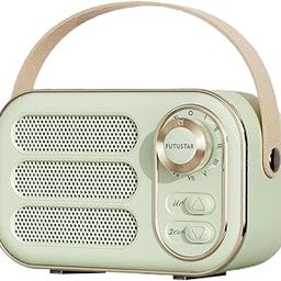 bnf® Retro Style Wireless Speaker Music Player Rechargeable for Home Decoration Green-image-17