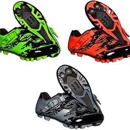 SAZ DEKOR Women Men Mountain Cycling Shoes MTB Bicycle Biking Shoe Fit 2 Bolt Cleat 39|Cycling|Cycling Shoes & Shoe Covers|Men|-17