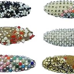 Attractive Multicolored Saree Broach For womens etc pack of 1(6 Broach in 1 Pack)-1